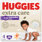 Couches culottes "Extra Care" - HUGGIES en promo chez Carrefour Market Chalon-sur-Saône à 8,90 €