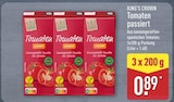 Tomaten passiert im Angebot bei ALDI Nord in Wolfsburg Tomaten passiert Angebote von King's Crown bei ALDI Nord Wolfsburg für 0,89 €