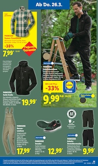 Arbeitshose im Lidl Prospekt "LIDL LOHNT SICH" mit 75 Seiten (Mannheim)