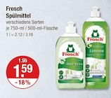 Spülmittel Aloe-Vera im Angebot bei V-Markt in Regensburg Spülmittel Aloe-Vera Angebote von Frosch bei V-Markt Regensburg für 1,59 €