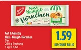 Nuss-Nougat-Hörnchen im Angebot bei diska in Dresden Nuss-Nougat-Hörnchen Angebote von Gut & Günstig bei diska Dresden für 1,59 €