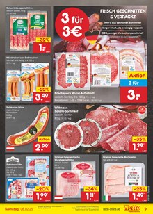 Wurst im Netto Marken-Discount Prospekt "Aktuelle Angebote" mit 57 Seiten (Regensburg)