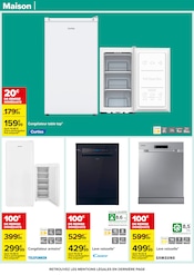 Congélateur Armoire Angebote im Prospekt "Carrefour" von Carrefour auf Seite 80