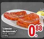 Schweine-Nackensteaks Angebote bei EDEKA München für 0,88 €