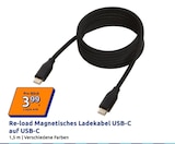 Magnetisches Ladekabel USB-C auf USB-C im Angebot bei Action in Gera Magnetisches Ladekabel USB-C auf USB-C Angebote von Re-load bei Action Gera für 3,99 €