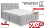 Boxspringbett Marina für 799,95 € bei Möbel AS im Angebot Boxspringbett Marina im aktuellen Möbel AS Prospekt