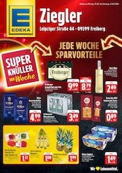 Aktueller EDEKA Supermarkt Prospekt in Freiberg und Umgebung, "Aktuelle Angebote" mit 2 Seiten, 16.03.2026 - 21.03.2026
