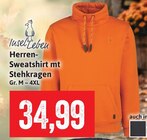 Herren-Sweatshirt mt Stehkragen im Angebot bei Kaufhaus Stolz in Flensburg Herren-Sweatshirt mt Stehkragen Angebote von InselLeben bei Kaufhaus Stolz Flensburg für 34,99 €