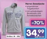 Herren Sweatjacke Angebote bei Netto Marken-Discount Erkrath für 34,99 €