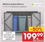 Mülltonnenbox Namur Angebote von Juskys bei Netto Marken-Discount Landshut für 199,99 €