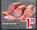Brotzeit-Aufschnitt Angebote bei EDEKA Heidenheim für 1,79 €
