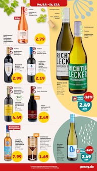 Wein im Penny Prospekt "Wer günstig will, muss Penny." mit 33 Seiten (Bonn)