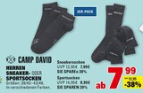 HERREN SNEAKER- ODER SPORTSOCKEN Angebote von CAMP DAVID bei Marktkauf Freiburg für 7,99 €