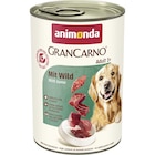 Animonda Dog Dose GranCarno Adult mit Wild 400 g bei Zookauf im Langenfeld Prospekt für 1,49 €