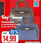 Reisetasche Angebote von Tony Brown by Stolz bei Kaufhaus Stolz Stralsund für 14,99 €