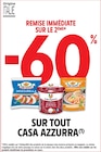 Promo -60% de remise immédiate sur le 2ème produit sur tout Casa Azzurra à  dans le catalogue Intermarché Hyper à Varennes-Vauzelles