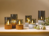 Aktuelles 3er-Set LED-Kerzen Rauchglas Angebot bei Netto mit dem Scottie in Rostock ab 9,00 €