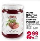 Aktuelles Naturrein Konfitüre Erdbeere Passiert Angebot bei E center in Karlsruhe ab 2,99 €