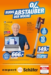 expert Schäfer Prospekt für Merenberg mit 1 Seite expert Schäfer Prospekt für Merenberg: "RUDIS ABSTAUBER DER WOCHE", 1 Seite, 23.08.2025 - 29.08.2025