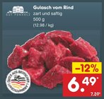 Aktuelle Gulasch Angebote bei Netto Marken-Discount in Braunschweig Aktuelles Gulasch vom Rind Angebot bei Netto Marken-Discount in Braunschweig ab 6,49 €
