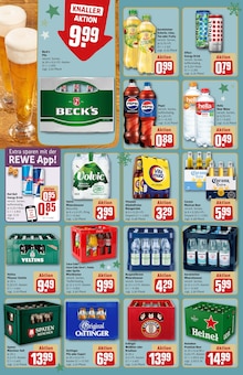 Bier im REWE Prospekt "Dein Markt" mit 27 Seiten (Recklinghausen)