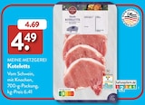 Koteletts im ALDI SÜD Prospekt Koteletts von MEINE METZGEREI im aktuellen ALDI SÜD Prospekt für 4,49 €