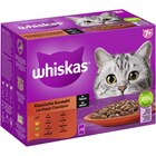Whiskas Portionsbeutel Multipack 7+ Klassische Auswahl in Sauce 12x85g 1 Stück Angebote von Whiskas bei Zookauf Leverkusen für 3,99 €