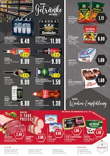 Cola im EDEKA Prospekt "Aktuelle Angebote" mit 8 Seiten (Bochum)