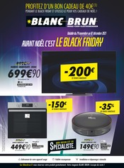 Black Friday Angebote im Prospekt "Avant Noël c'est le Black Friday" von Blanc Brun Black Friday Angebote im Prospekt "Avant Noël c'est le Black Friday" von Blanc Brun auf Seite 1