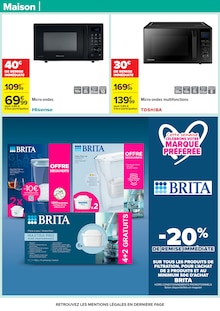 Promotion Micro-Ondes dans le prospectus Carrefour, valable du 17/03/2026 au 30/03/2026 Promo Micro-Ondes dans le catalogue Carrefour du moment à la page 79