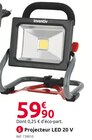 Promo Projecteur LED 20 V à 59,90 € dans le catalogue Mr.Bricolage à Pamiers