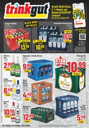 Trinkgut Prospekt für Mülheim: "Aktuelle Angebote", 10 Seiten, 24.11.2025 - 29.11.2025