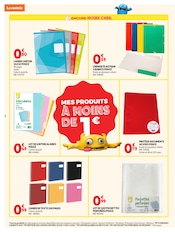 Promos Pochette Plastification dans le catalogue "LA RENTRÉE À PRIX K.O." de Auchan Hypermarché à la page 2 Promos Pochette Plastification dans le catalogue "LA RENTRÉE À PRIX K.O." de Auchan Hypermarché à la page 2