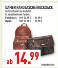 Damen Handtasche oder Rucksack im Angebot bei Marktkauf in Dorsten Damen Handtasche oder Rucksack Angebote bei Marktkauf Dorsten für 14,99 €