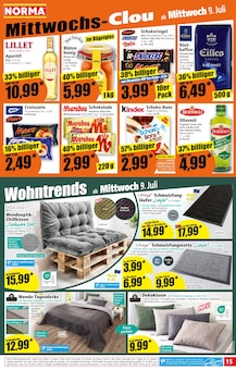 Norma Prospekt der aktuellen Woche, gĂĽltig von 07.07.2025 bis 12.07.2025 Aktueller Norma Prospekt "Mehr fĂĽrs Geld" mit 19 Seiten
