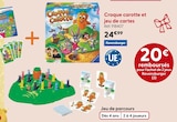 Croque Carotte et jeu de cartes - Ravensburger en promo chez La Grande Récré Croque Carotte et jeu de cartes - Ravensburger dans le catalogue La Grande Récré