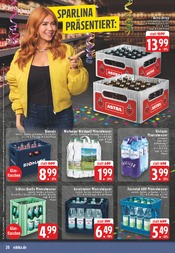 Aktueller EDEKA Prospekt mit Mineralwasser, "Aktuelle Angebote", Seite 22