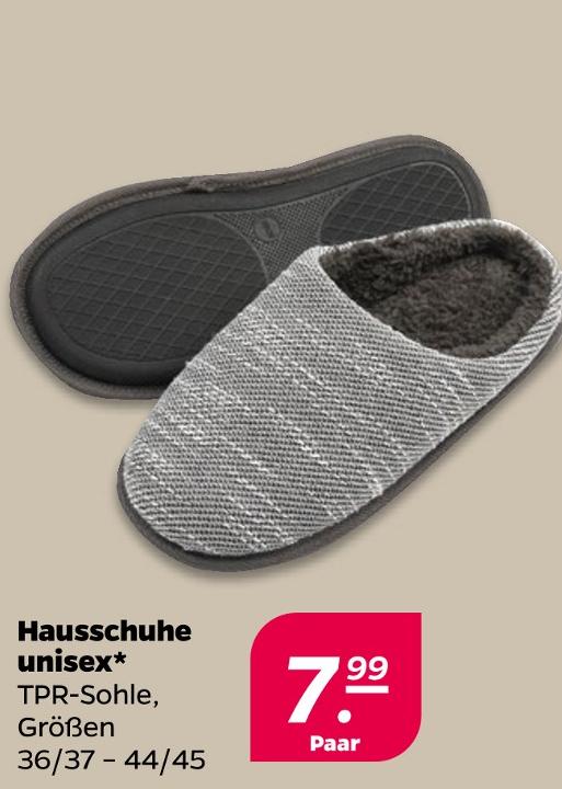 Hausschuhe unisex