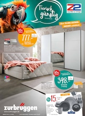 Kleiderschrank im Zurbrüggen Prospekt in Lünen Aktueller Zurbrüggen Prospekt mit Kleiderschrank, "Tierisch günstig!", Seite 1