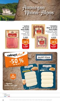 Promo Saucisse de morteau dans le catalogue Colruyt du moment à la page 8