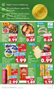 Gourmet Angebot im Kaufland Prospekt, gültig von 04.12.2025 bis 10.12.2025 Gourmet Angebot im aktuellen Kaufland Prospekt auf Seite 57