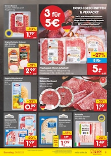 Wurst im Netto Marken-Discount Prospekt "Aktuelle Angebote" mit 57 Seiten (Remscheid)