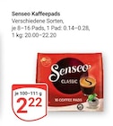 Kaffeepads im Angebot bei GLOBUS in Kempen Kaffeepads Angebote von Senseo bei GLOBUS Kempen für 2,22 €