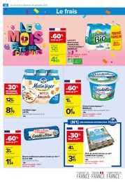 Prix et réduction Lait dans le prospectus Carrefour Market en cours Offre Lait dans le catalogue Carrefour Market du moment à la page 14