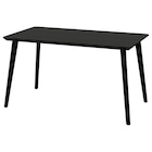Tisch schwarz/Eschenfurnier im Angebot bei IKEA in Goslar Tisch schwarz/Eschenfurnier Angebote von LISABO bei IKEA Goslar für 149,00 €