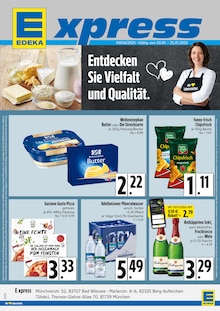 EDEKA Prospekt "Entdecken Sie Vielfalt und Qualität" mit  Seiten (Ottobrunn)