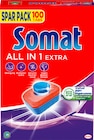 Spar Pack Excellence 4in1 Caps von Somat für 10,99 € bei Rossmann im Angebot Spar Pack Excellence 4in1 Caps von Somat im aktuellen Rossmann Prospekt