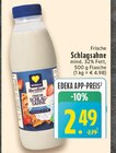 Frische Schlagsahne im Angebot bei EDEKA in Lippstadt Frische Schlagsahne Angebote von EDEKA bei EDEKA Lippstadt für 2,49 €