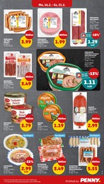 Wurst im Penny Prospekt "Wer günstig will, muss Penny." auf Seite 9