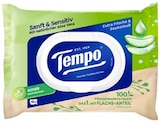 feuchtes Toilettenpapier Sanft & Sensitiv von Tempo im aktuellen REWE Prospekt für 1,39 €